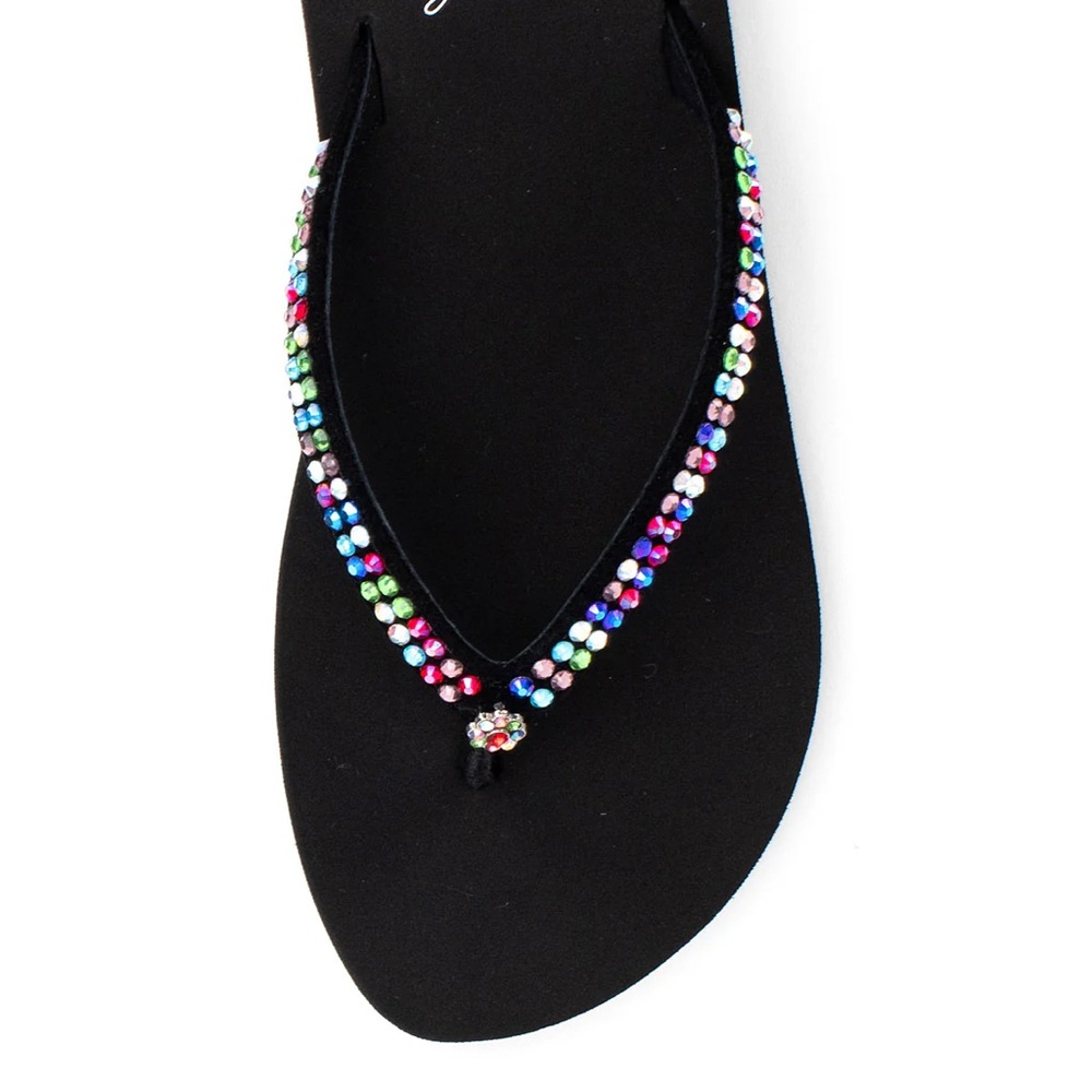 Yellow Box Jello Rhinestone Sandal *NEW* - Picture 5 of 8